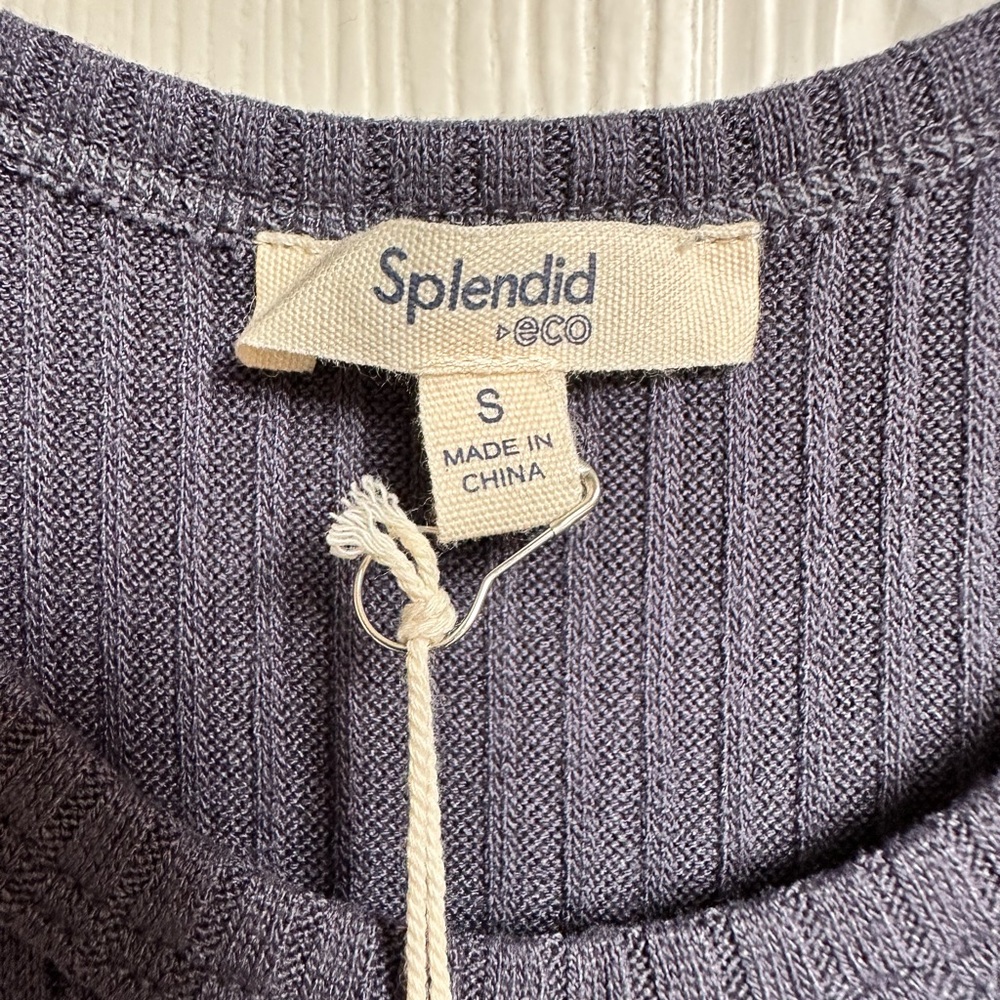 Splendid Super Soft Ribbed Tank - NWT! - Picture 2 of 3